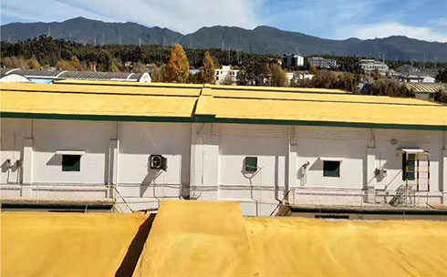 糧庫現(xiàn)場發(fā)泡聚氨酯隔熱保溫(圖1) 糧庫現(xiàn)場發(fā)泡聚氨酯隔熱保溫案例